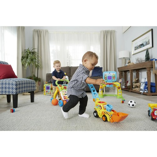 VTech Pop-a-Balls Push & Pop Bulldozer - Picture 7 of 10