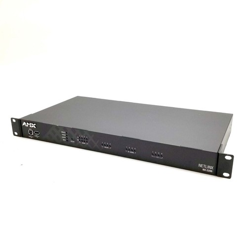 AMX NX-2200 NetLinx NX AV Controller mit Rackmount Ohren für Konferenzräume