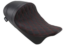 Drag Specialties - 0801-1254 - EZ-On Mount Low-Profile Double Diamond Solo...