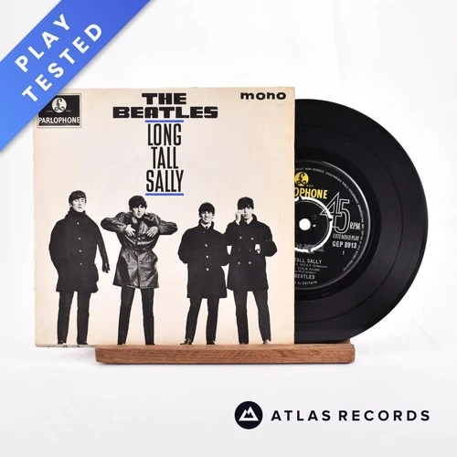 The Beatles - Long Tall Sally - Mono 7" EP Vinyl Record - VG+/VG+