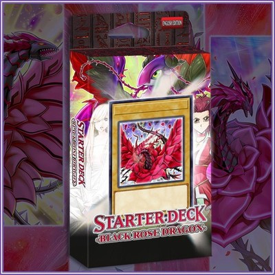 BLACK ROSE DRAGON AKIZA STARTER DECK 45 | Moonlight Ruddy Garden Synchro YuGiOh