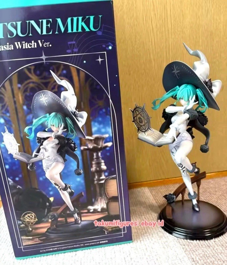 Figura Estatua Anime Hatsune Miku Fantasia Bruja Ver 1/8 Ribose Vocaloid EN CAJA