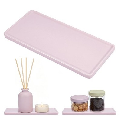 Bathroom Tray Countertop Ceramic Vanity Trays for Bathroom Kitchen Counter Sm...