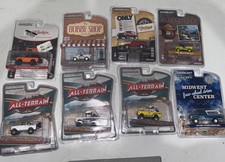 Lot Of 8 GREENLIGHT Vintage Classic Trucks Diecast 1/64 See Pics 4 Car Types