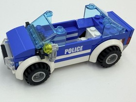 Lego City Police Lot Minifigures Cars Parts 4436 60136 60138 60173 60174 60175
