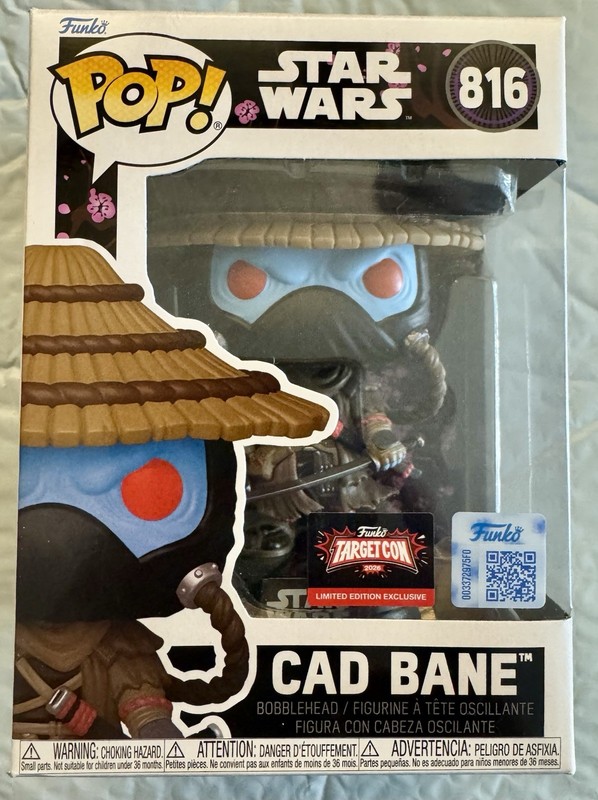 Funko Pop! Cad Bane #816 Star Wars TargetCon Limited Edition Exclusive