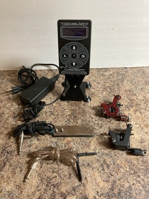 Coil Tattoo Machines w/ Power Supply