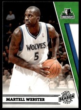 2010-11 Panini Season Update Martell Webster Minnesota Timberwolves #141