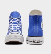 Converse Women's Chuck Taylor All Star Lift Platform Shoes Blue A054699F US 6.5