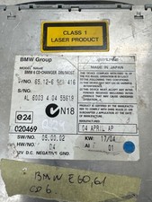 BMW 7 E65 E66 2004 Endstufe Audio-Verstärker 65126921416 SEE1901