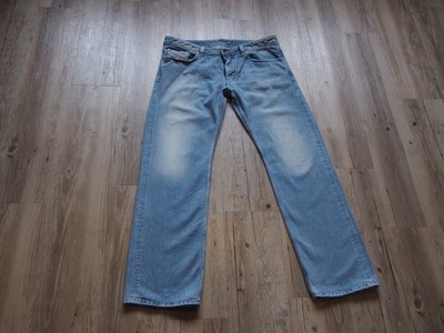 DIESEL Larkee (0888S) Regular- Straight Jeans W36 L32 EXTRA LANG! L33! NO823