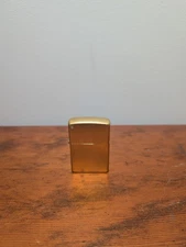 Vintage Zippo 03 Brass Gold Colored Cigarette Lighter (Needs Fuel) Bradford PA