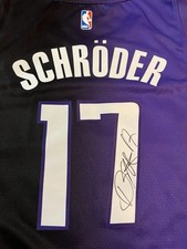 NWT Signed Dennis Schroder Sacramento Kings Jersey Lavine Westbrook DeRozan Keon