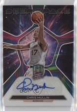 2022-23 Spectra Deep Space Signatures Marble Prizm 1/5 Chris Mullin Auto HOF 7o6