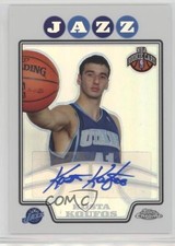 2008-09 Topps Chrome Refractor 139/476 Kosta Koufos #242 Auto 0c2