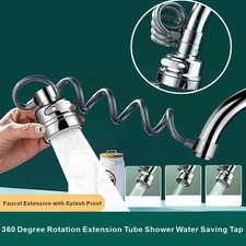 3 Mode Faucet Extender 360  Rotating Water Saving Sink Filter Spray