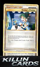 Emcee's Chatter 73/95 Pokemon Uncommon Unleashed Card LP