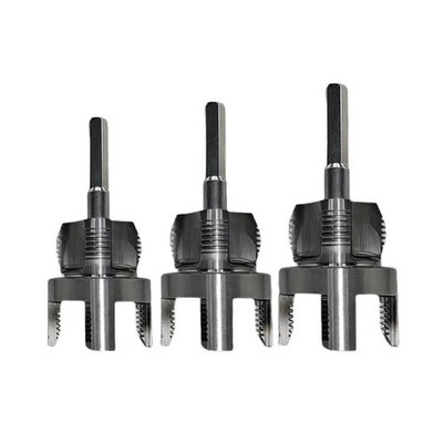 Gewindeschneidwerkzeug Set 3tlg für Wasserrohre 20mm 25mm 30mm Innen Außengewinde