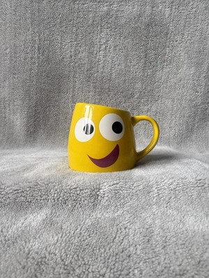 Cbeebies Land Bugbies Kinder kleine gelbe Tasse Tasse Bug Alton Towers Vintage 2002