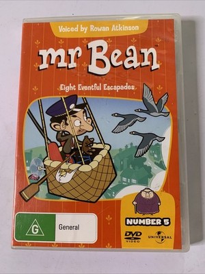 Mr Bean : The Animated Series Number 5 (DVD) Rowan Atkinson Region 4 &2