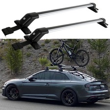 For Audi A3 A4 A5 A6 S3 S4 Top Roof Rack Cross Bar Cargo Luggage Carrier W Lock
