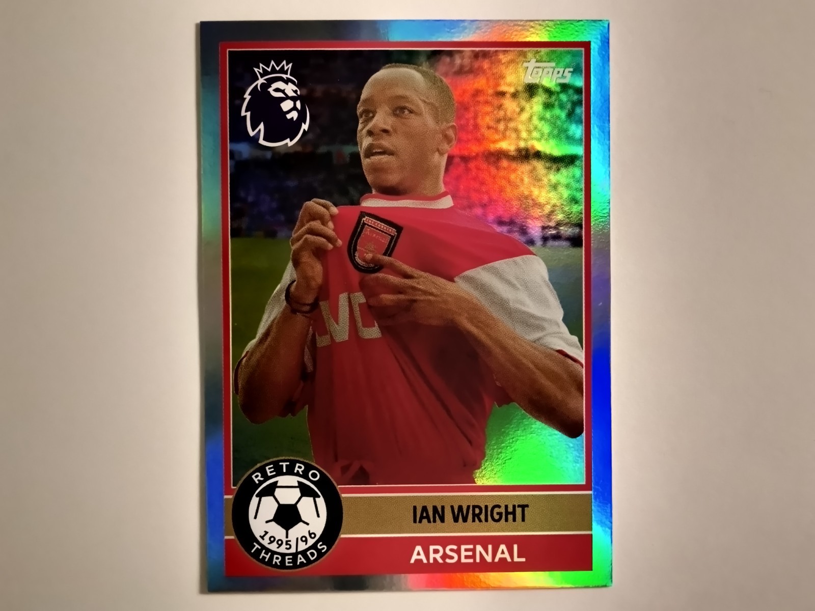 2025-26 Topps Premier League - Retro Threads #381 Ian Wright - Arsenal