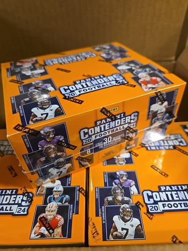 2024 Panini Contenders Football Retail Box Factory Sealed 24 Packs