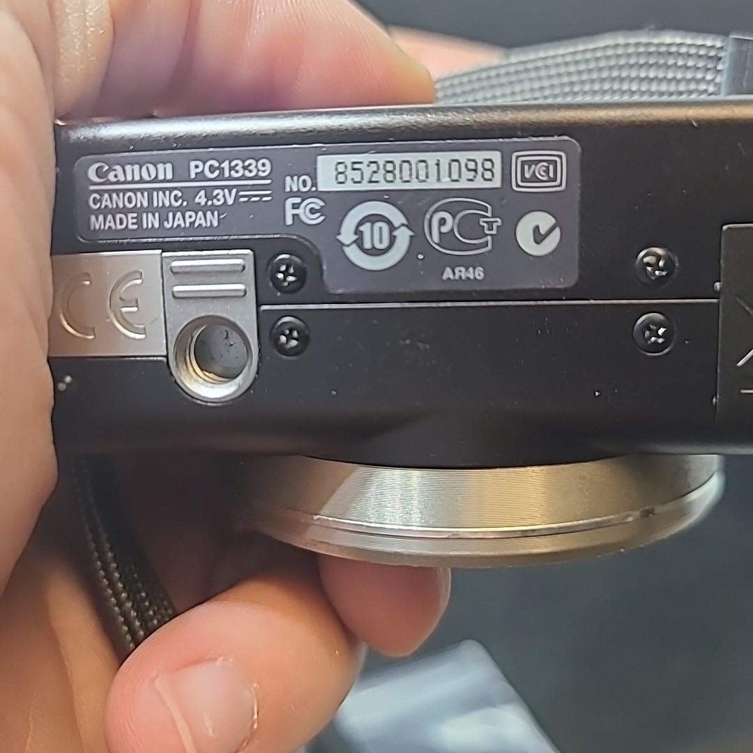 Canon PowerShot SX200 IS 12x Optical Zoom 12.1MP Black Working
