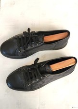 gucci mens screener canvas and leather sneaker