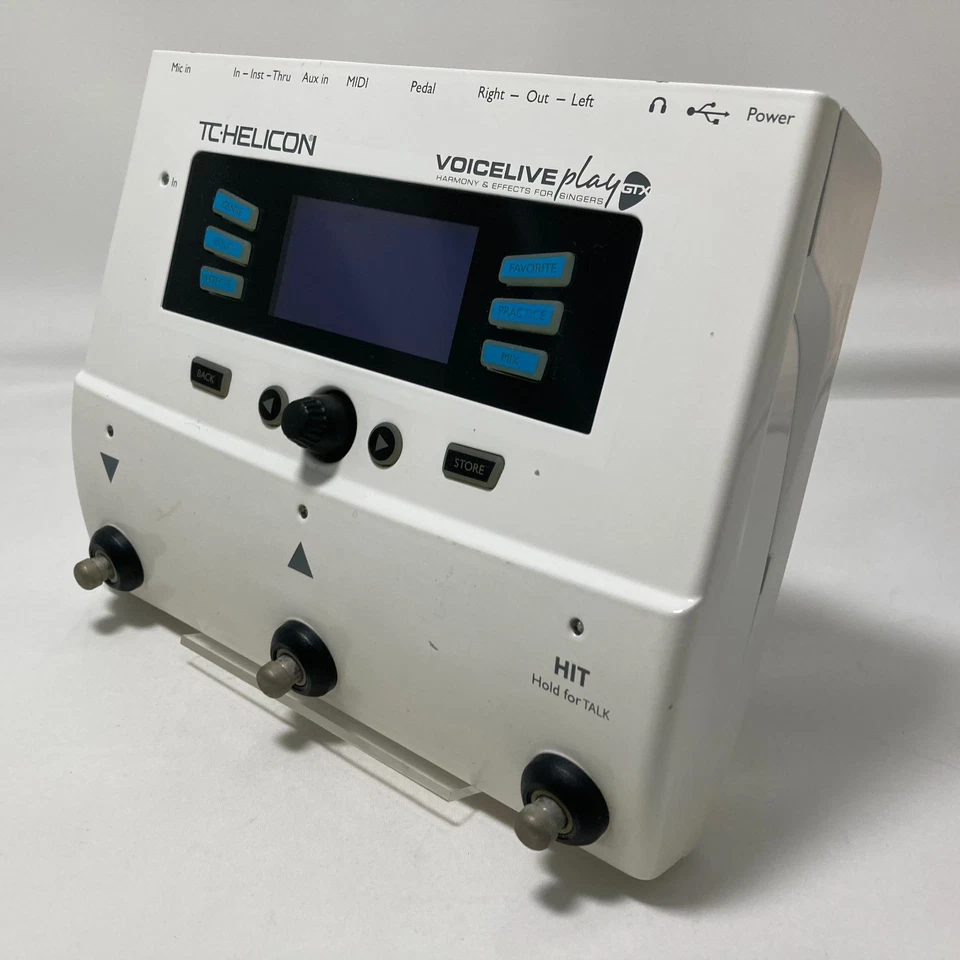 TC Helicon VoiceLive Play GTX With Switch-3 Vocal Effect Processor Used Stocked - Image 3 of 4