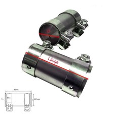 Rohrverbinder Schelle Doppelschelle 50x90mm für AUDI VW FORD BMW