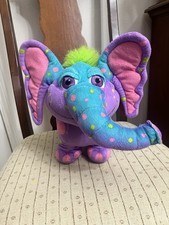 The Gigglebellies Musical Adventure Peanut The Elephant Colorful Plush Preowned