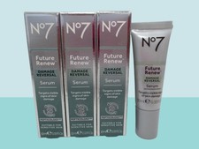 NO7 FUTURE RENEW DAMAGE REVERSAL SERUM SENSITIVE SKIN 0.33 OZ BOXED LOT OF 3