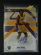 Adou Thiero 2025-26 Topps Chrome Basketball Next Stop Signatures RC Auto [eric15