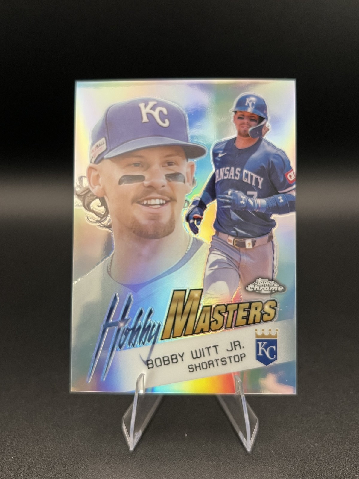 2025 Topps Chrome - Bobby Witt Jr. #HM-2 - Hobby Masters CASE HIT!
