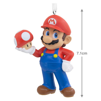 Hallmark Ornaments - Mario with Mushroom - Super Mario Christmas
