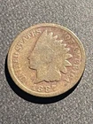 1887 Indian Head Cent Penny *Unique Old US Coin Colored Perfectly for Collection