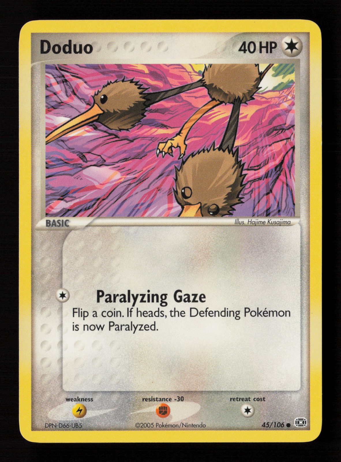 Doduo 45/106 Emerald Pokemon Card -