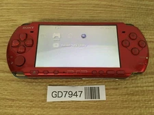 GD7947 Plz Read Item Condi PSP-3000 RADIANT RED SONY PSP Console Japan