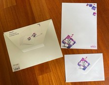 Diddl Briefpapier Nr. 46 Alle Hände voll, Set aus Bogen & Umschlag, wie neu