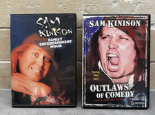 Sam Kinison lot of 2 Comedy DVDs Outlaws of Comedy Family Entertainment Hour