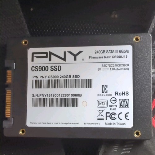 PNY CS900 240GB SATA III 2,5" Solid State Drive - SSD7SC240GCS900