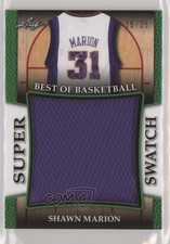 2016-17 Leaf Best of Basketball Unopened Edition Green 25/25 Shawn Marion 2ct