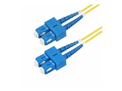 StarTech 2m [6.6ft] SC to SC [UPC] OS2 Single Mode Duplex Fiber Optic Cable