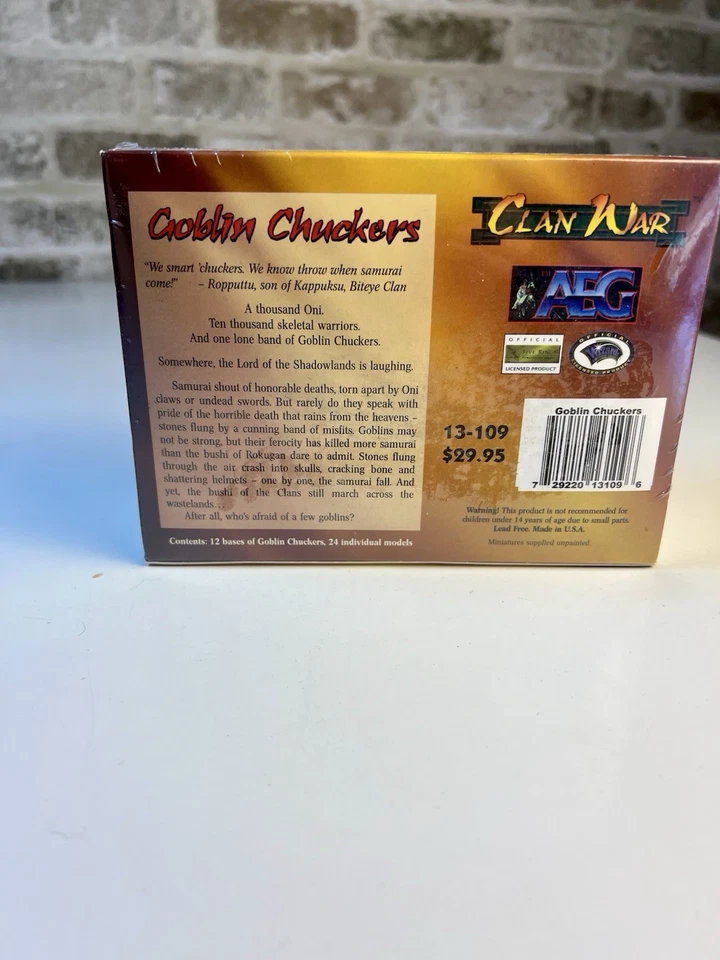 24 кольца Goblin Chuckers AEG Clan War Legend Of The Five - Изображение 2 из 4