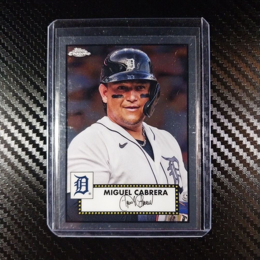 2023 Topps Chrome Lids Mitchell & Ness Baseball Miguel Cabrera #52-5