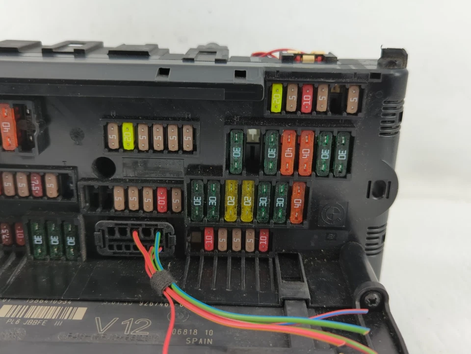 Módulo de control de chasis BMW 535i GT 2011-2017 cm control de carrocería QGQTR Foto 3 de 4