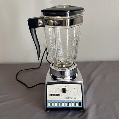 VTG MCM Osterizer Galaxie Ten Blender Model 641A Works Retro