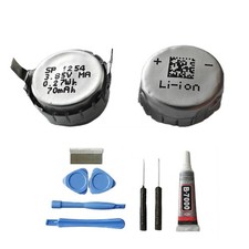 2pcs 1254 3.85V 70mAh Battery  TOOLS for Jabra Elite 4 / 8 Active Headphone
