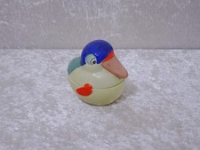 67V8SH - Antique Art Déco Design Pot À Moutarde Canard - Vintage Vers 1920